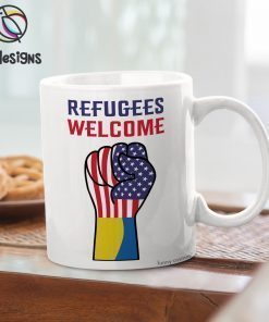 Refugees Welcome Ukraine Mug Official