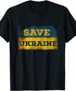 Save Ukraine Surpport I Stand with Ukraine T-Shirt