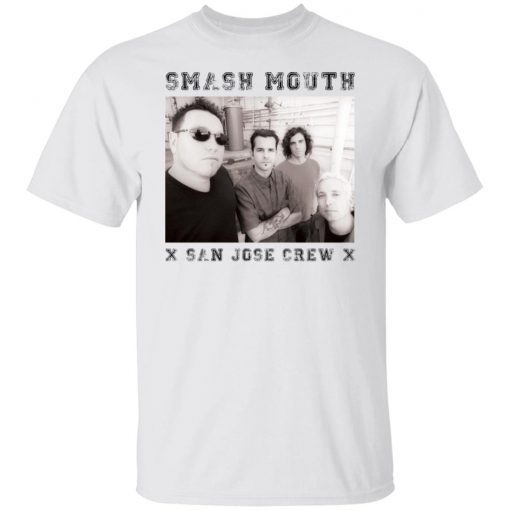 Smash mouth x san Jose Crew x Tee shirt