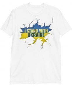 Stand with Ukraine We Support Ukraine Shirt