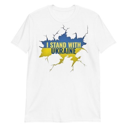 Stand with Ukraine We Support Ukraine Shirt