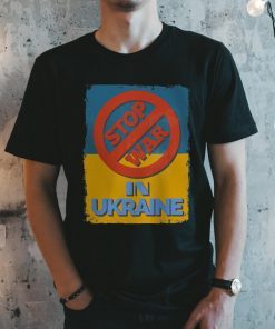 Stop Putin Stop War in Ukraine T-Shirt