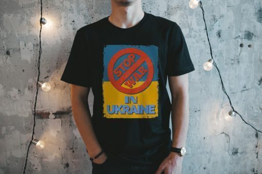 Stop Putin Stop War in Ukraine T-Shirt