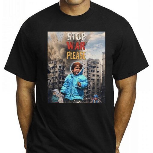 Stop War In Ukraine Stand with Ukraine T-Shirt