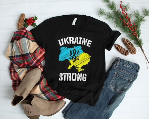 Strong Ukraine I Stand Ukraine T-Shirt