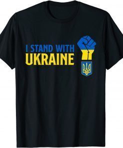 Support Ukraine For Ukrainian People I Stand With Ukraine T-Shirt