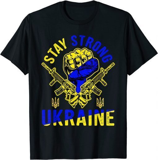 Support Ukraine I Stand With Ukraine Free Ukraine T-Shirt