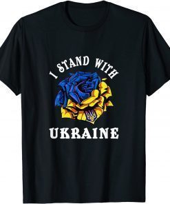 Support Ukraine I Stand With Ukraine Ukrainian Lover T-Shirt