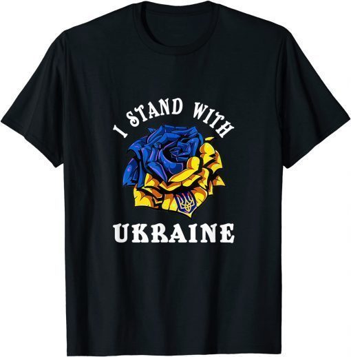 Support Ukraine I Stand With Ukraine Ukrainian Lover T-Shirt