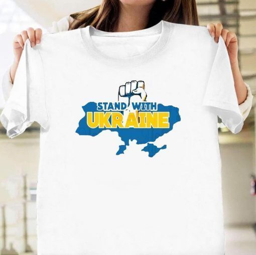 Support Ukraine Stand with Ukraine Shirt