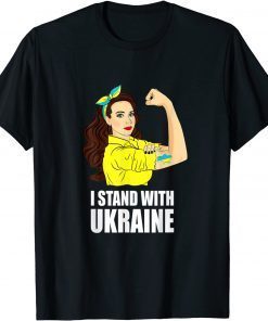 Support Ukraine Strong I Stand With Ukraine 2022 T-Shirt