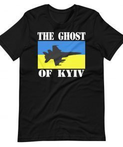 The Ghost Of Kyiv Ukraine Flag Shirt