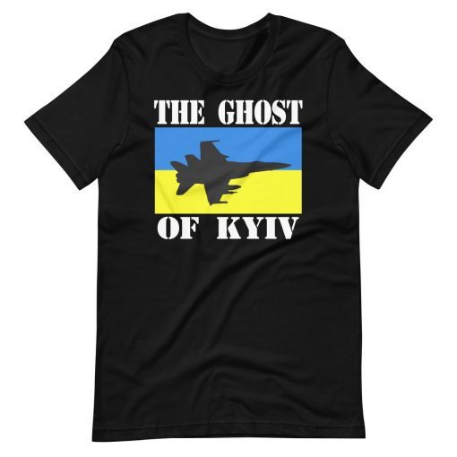 The Ghost Of Kyiv Ukraine Flag Shirt