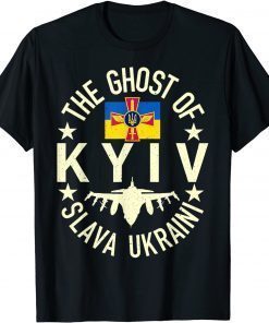 The Ghost of Kyiv, I Stand With Ukraine, Support Ukraine T-Shirt