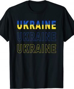 UKRAINE PRIDE I Stand With Ukraine T-Shirt