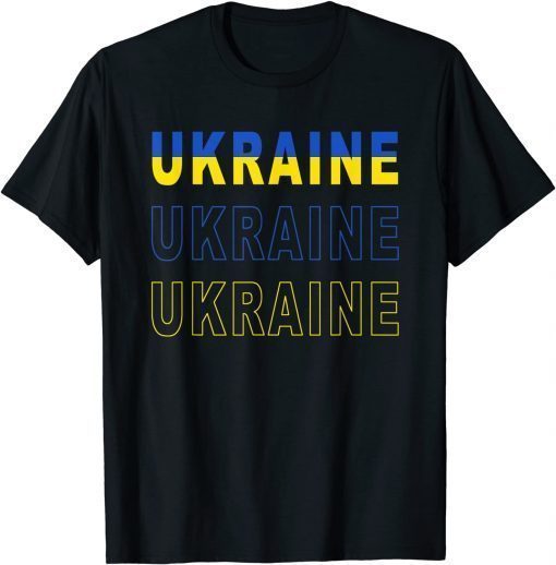 UKRAINE PRIDE I Stand With Ukraine T-Shirt