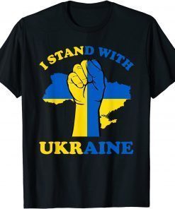 Ukraine Flag I Stand With Ukraine T-Shirt