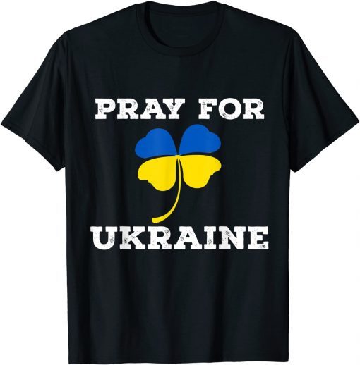 Ukraine Flag and Trident Ukrainian T-Shirt