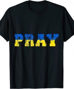 Ukraine Ukrainian Flag Pride Vintage T-Shirt