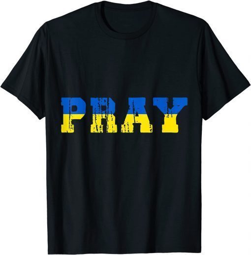 Ukraine Ukrainian Flag Pride Vintage T-Shirt