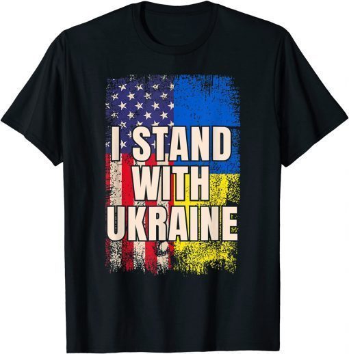 Ukrainian Lover I Stand With Ukraine T-Shirt