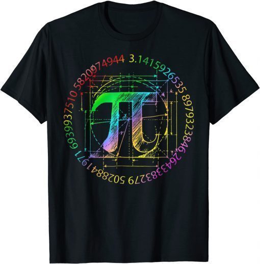 3.14 Pi Math Teacher Happy Pi Day T-Shirt