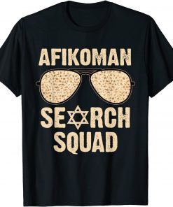 Afikoman Search Squad Passover Seder Sunglasses T-Shirt