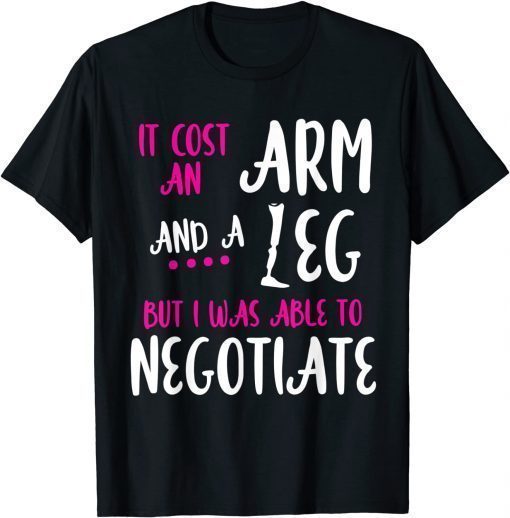 Amputee Humor Leg Arm Recovery T-Shirt