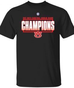 Auburn Tigers Basketball Regular Season Champions Shirt