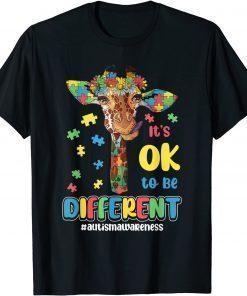 Autism Awareness Acceptance Its Ok To Be Different T-Shirt