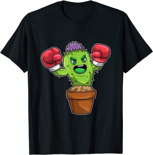 Cactus Boxer Boxing gloves Sports T-Shirt