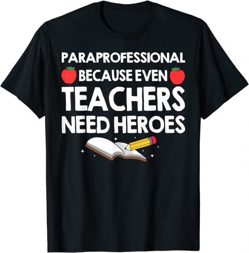 Cool Para Professional Kindergarten Preschool T-Shirt