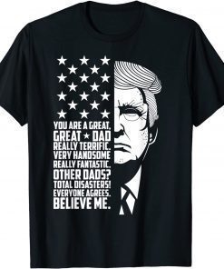 Donald Trump Father's Day, Great Dad Prank Tee Shirt