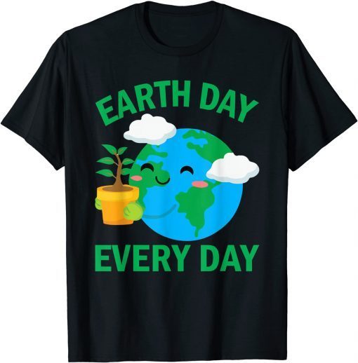 Earth Day Everyday Rainbow There is no Planet B T-Shirt