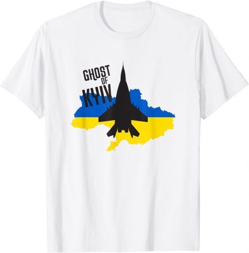 Ghost of Kyiv - MIG 29 Fight Pilot Ace of Ukraine T-Shirt