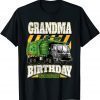 Grandma Birthday Crew - Garbage Trucks T-Shirt