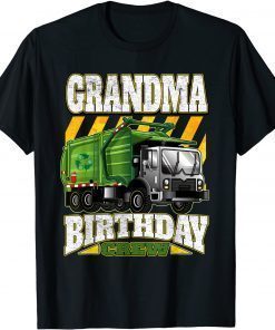 Grandma Birthday Crew - Garbage Trucks T-Shirt