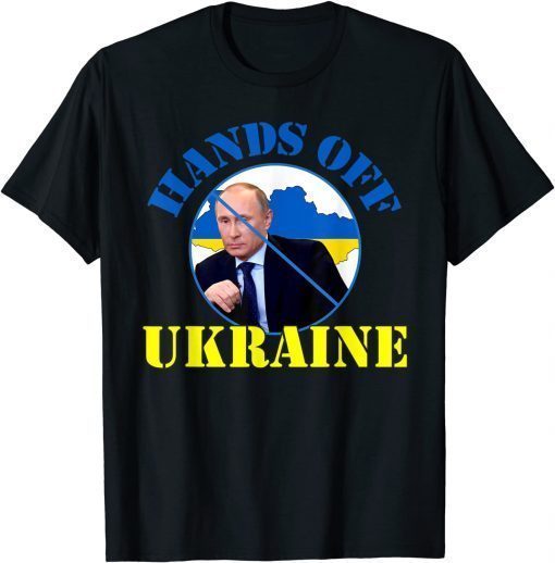 Hand Off Ukraine Stop War Ukraine T-Shirt