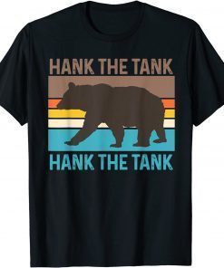 Hank The Tank Bear Retro Vintage T-Shirt