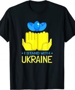 I Stand With Ukraine Anti-Putin Ukrainian Support Ukraine T-Shirt
