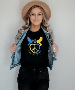 I Stand With Ukraine Freedom and Peace Dove Shirt