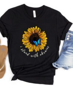 I Stand With Ukraine Sunflower Shirt