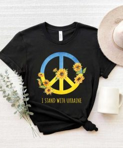 I Stand With Ukraine Sunflower Ukraine Shirt