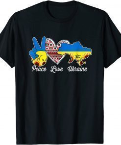 I Stand With Ukraine Sunflower Ukraine T-Shirt