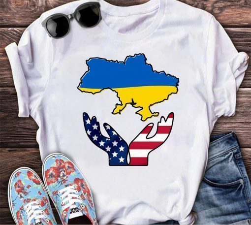 I Stand with Ukraine USA Stop The War Shirt