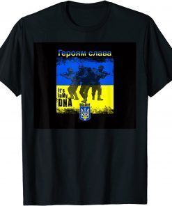 It's In My DNA Ukrainian Vyshyvanka Kozak T-Shirt