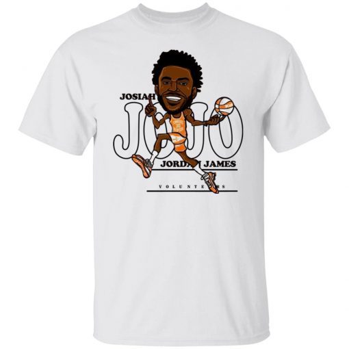 Jojo Jordan James Tennessee Volunteers Tee Shirt