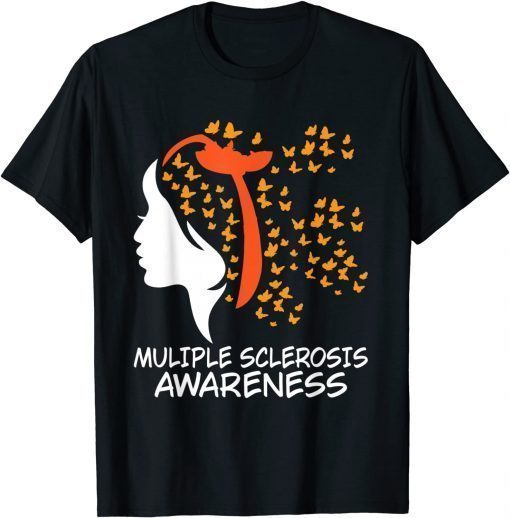 Multiple Sclerosis Awareness For Women MS Awareness Month T-Shirt