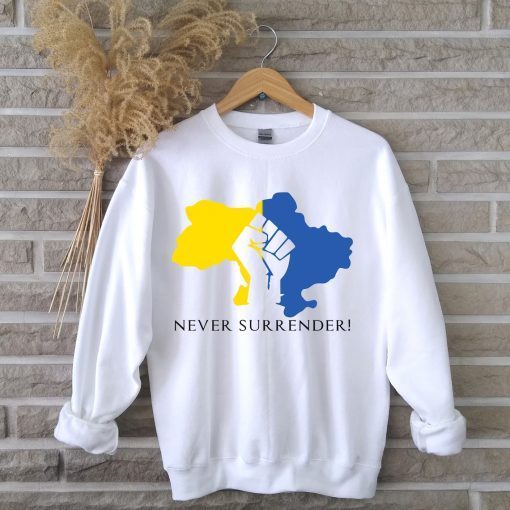 Never Surrender Support Ukraine Ukraine Flag Shirt