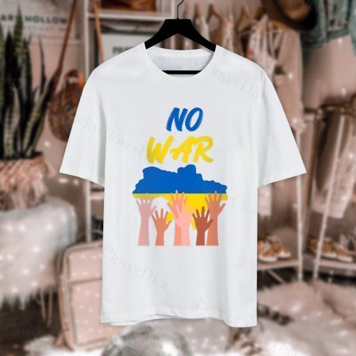 No War Ukraine Strong Hand Ukraine Flag Ukraine Free Ukraine Shirt